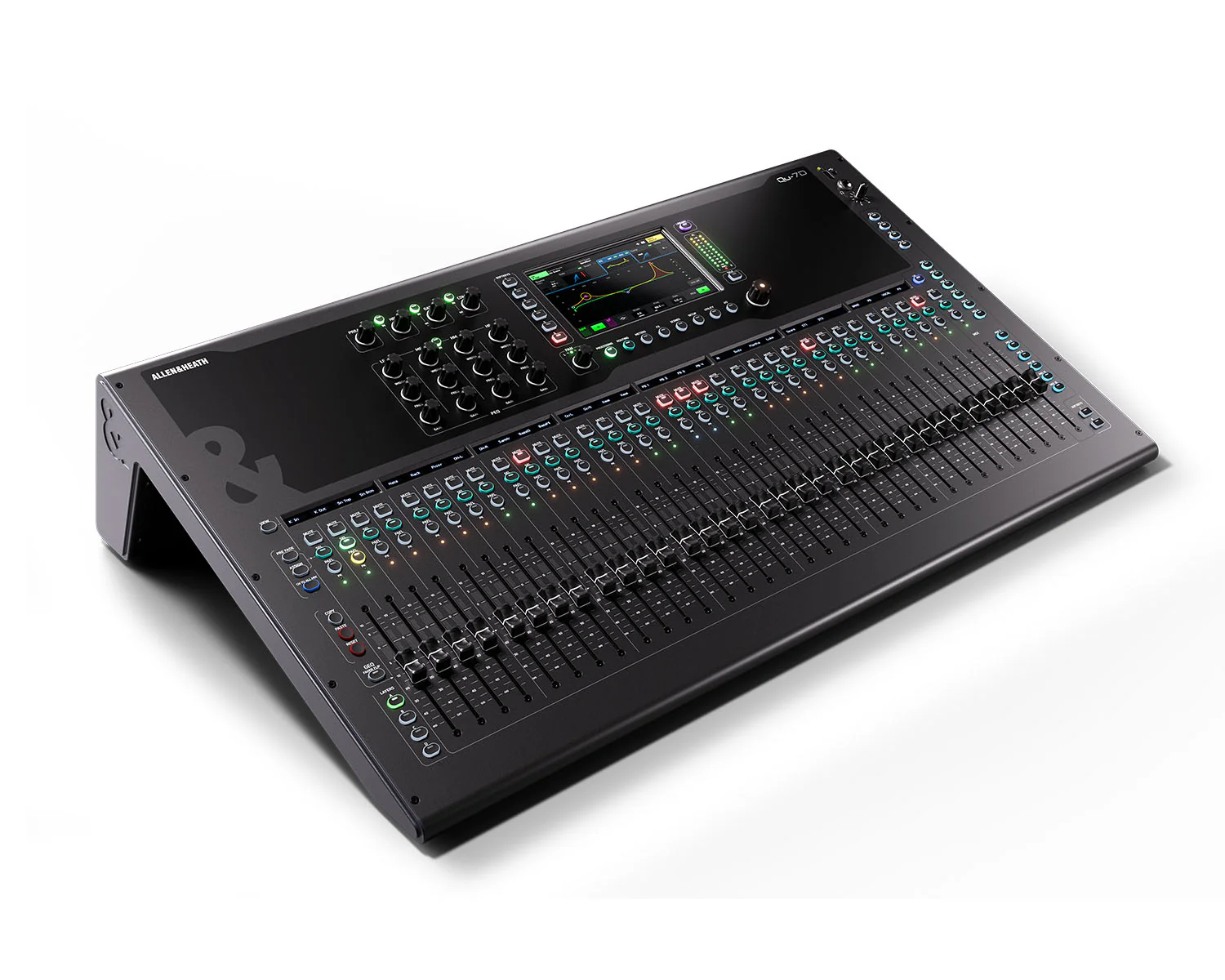 WEBALL00316_QU7D_1.webp Allen & Heath QU-7D 32IN / 20OUT 96kHz Digital Mixer with 16x16 Dante Interface - Image 1