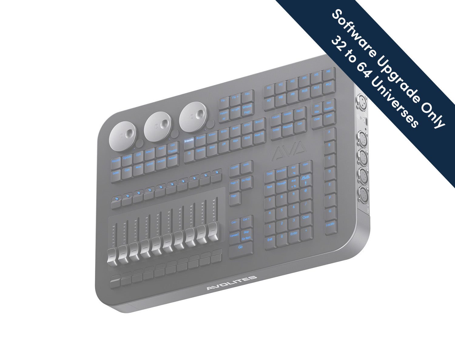 WEBAVO00111_T3UPGRADE3264_1.jpg Avolites T3 Universe Software Upgrade Licence From 32 to 64 Universes - Image 1