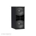 Martin Audio Blackline Q218 2x18" Passive Subwoofer with 4" Voice Coil Black - Image 2