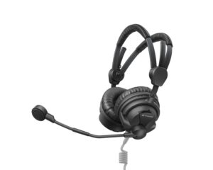 Sennheiser HMD 26 Broadcast Headset Dual Sided Dynamic Microphone
