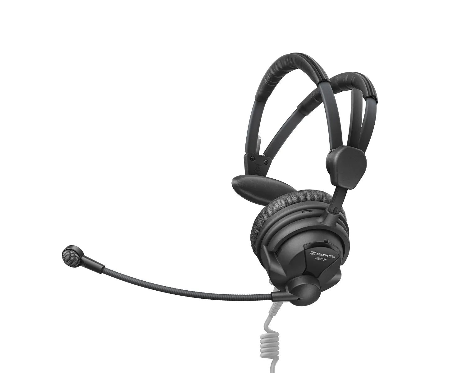 WEBSEN04011_HME26S_1.jpg Sennheiser HME 26 S Broadcast Headset Single Sided Condenser Mic No Cable - Image 1