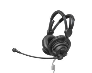 Sennheiser HME 27 Broadcast Headset Dual Sided Condenser Microphone