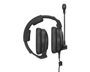 Sennheiser HMD 300 X3K1 Broadcast Headset Dual Sided Dynamic Microphone