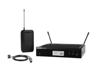 Shure BLX14R/W85M (K3E) Wireless Presenter System with WL185 Cardioid Lavalier Microphone (Rack Mount)