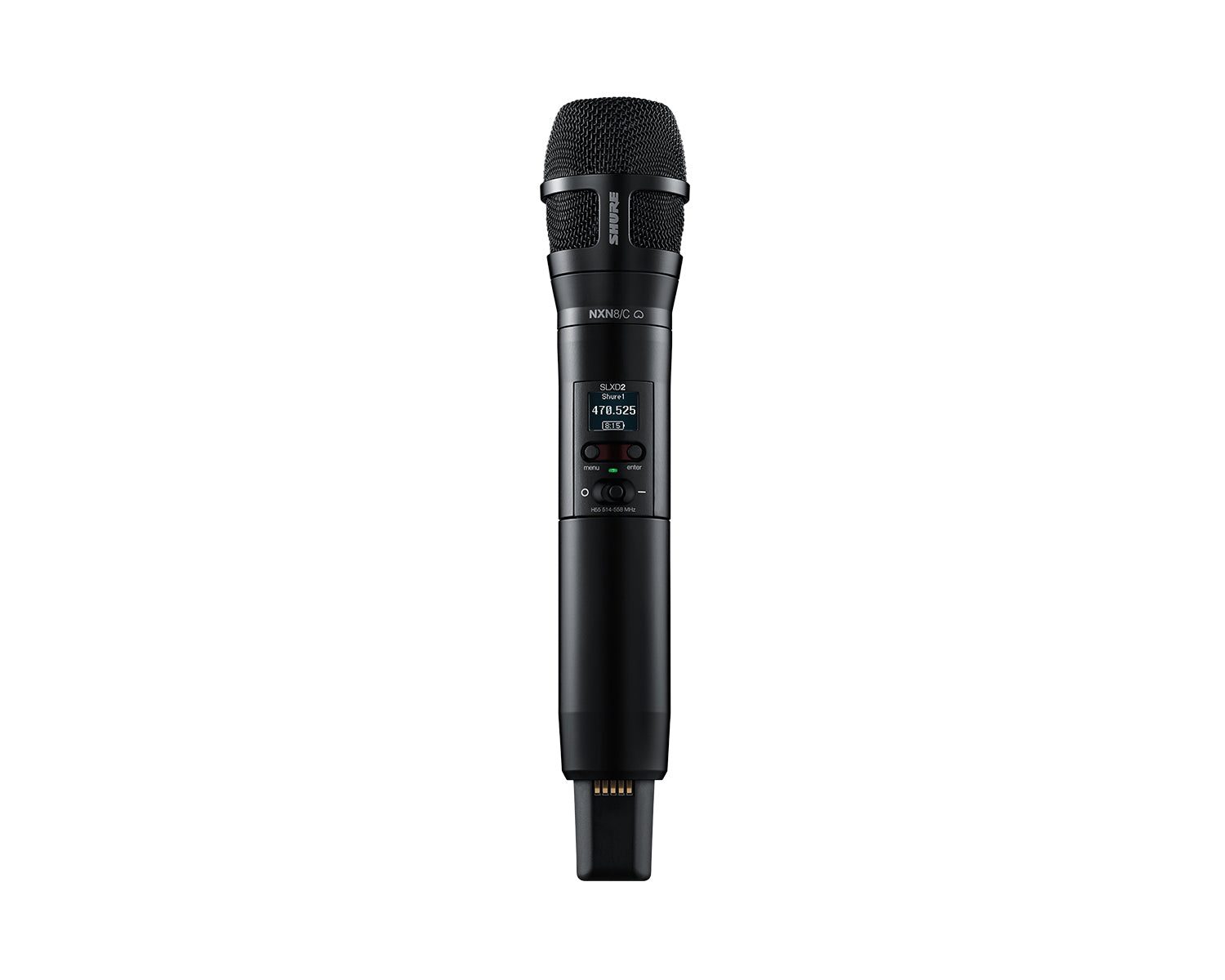 WEBSHU01719_SLXD2N8CBK59_1.jpg Shure SLXD2/N8CB SLXD2 Handheld Transmitter Nexadyne 8/C Capsule K59 - Image 1