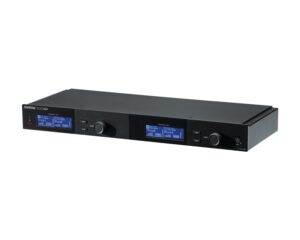 Shure SLXD4QDAN+ (S50) 4-Channel Wireless Receiver with Dante Networking