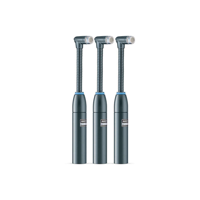 Shure BETA 98AMP/C-3PK Cardioid Condenser Instrument Microphone 3 PACK