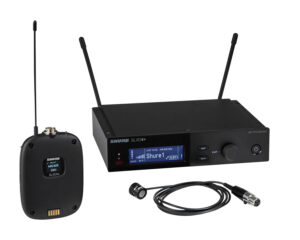 Shure SLXD14+/85M (K55) Wireless Presenter System with WL185 Cardioid Lavalier Microphone