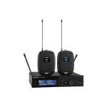 Shure SLXD14D+ (K55) Dual Wireless Presenter System (No Microphone)