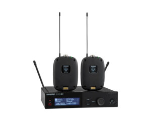 Shure SLXD14D+ (K55) Dual Wireless Presenter System (No Microphone)