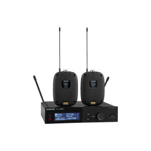 Shure SLXD14D+ (K55) Dual Wireless Presenter System (No Microphone)