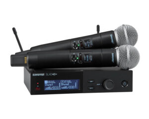 Shure SLXD24D+/SM58 (K55) Dual Wireless Vocal System