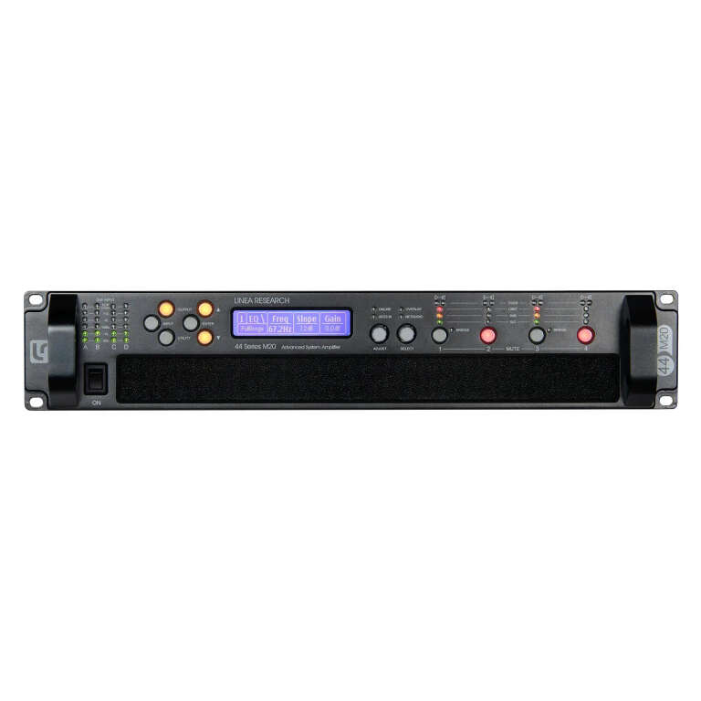 Linea Research 44M10 Dante Power Amplifier
