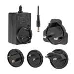 Transcension Universal 12V DC 2A Power Supply (UK, EU, US, AU)