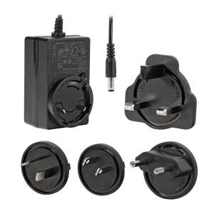Transcension Universal 12V DC 2A Power Supply (UK, EU, US, AU)