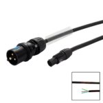 Elumen8 1m 16A IP44 Male – PowerTwist TR1 IP65 – 2.5mm H07RN-F