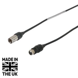 Tourspec 1m 5-Pin XLR -TOP IP65 Neutrik Male - Female DMX Cable