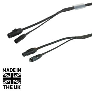 Tourspec 5m Combi 2.5mm IP65 Seetronic TR1 Power/ 5-Pin DMX Cable