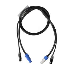 Elumen8 1m Combi 2.5mm Seetronic PowerTwist / 5-Pin DMX Cable