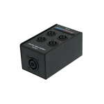 Penn Elcom R2SP82G2 4-Way speakON Splitter Box with Feed-Thru