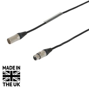 Tourspec 5m 5-Pin Neutrik Male - Female XLR TOUR DMX1PRB DMX Cable
