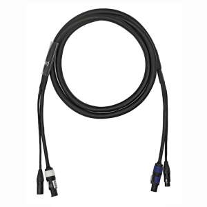 Elumen8 3m Combi 2.5mm Neutrik powerCON / 3-Pin DMX Cable