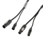 Elumen8 3m Combi 2.5mm Neutrik powerCON TRUE1 / 3-Pin DMX Cable