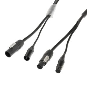 Elumen8 3m Combi 2.5mm Neutrik powerCON TRUE1 / 3-Pin DMX Cable
