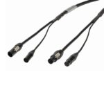 Elumen8 1.5m Combi 2.5mm Neutrik powerCON TRUE1 / 5-Pin DMX Cable