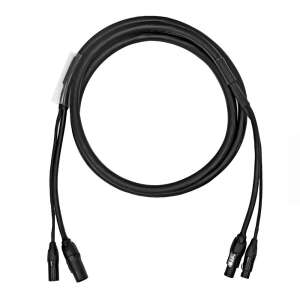 Elumen8 1.5m Combi 2.5mm Neutrik powerCON TRUE1 / 5-Pin DMX Cable