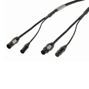 Elumen8 5m Combi 2.5mm Neutrik powerCON TRUE1 / 5-Pin DMX Cable