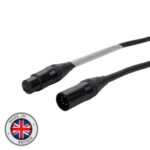 Elumen8 1.5m 5-Pin Neutrik Male - Female XLR eLumen8 2-Pair DMX Cable
