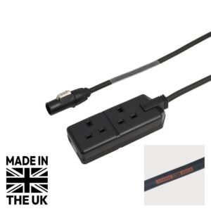 Tourspec 0.5m TRUE1 to 13A 2 Gang Cable