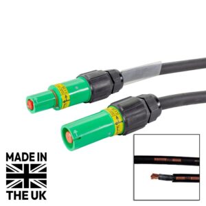 Tourspec 3m 95mm Powerlock Male Source - Female Drain Earth Green