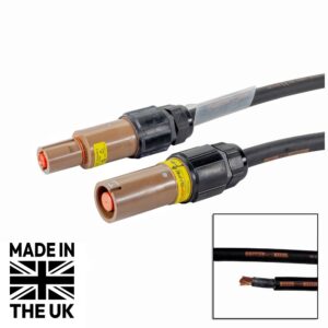 Tourspec 3m 95mm Powerlock Male Source - Female Drain L1 Brown