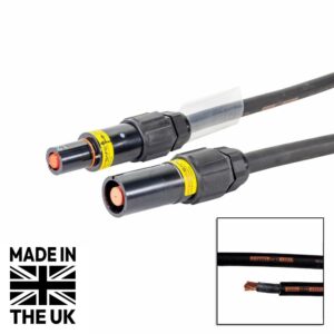 Tourspec 3m 95mm Powerlock Male Source - Female Drain L2 Black