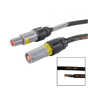 Elumen8 3m 95mm Powerlock Male Source - Female Drain L3 Grey