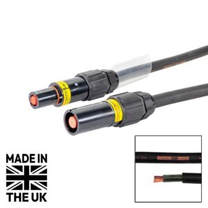 Tourspec 3m 120mm Powerlock Male Source - Female Drain L2 Black