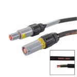 Elumen8 3m 120mm Powerlock Male Source - Female Drain L3 Grey