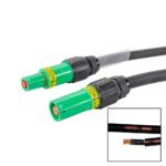 Elumen8 5m 240mm Powerlock Male Source - Female Drain Earth Green