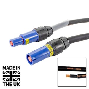 Tourspec 5m 240mm Powerlock Male Source - Female Drain Neutral Blue