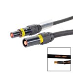 Elumen8 5m 240mm Powerlock Male Source - Female Drain L2 Black