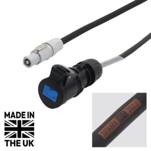 Tourspec 1m 2.5mm powerCON - 16A Female Cable
