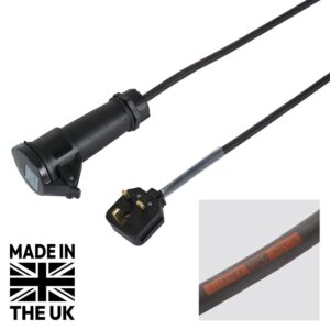 Tourspec 1m 1.5mm 13A Plug - 16A Female Mennekes Cable
