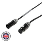 Elumen8 1m 3-Pin Seetronic Male XLR - 3-Pin Female XLR eLumen8 DMX Cable
