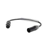 Elumen8 DMX Adaptor 3-Pin Male XLR to 5-Pin Female XLR