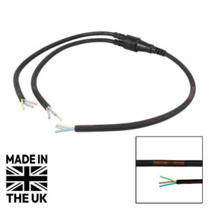 Tourspec Moulded Y Split - 2.5mm Bare Ends