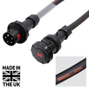 Tourspec 20m 63A Male - 63A Female 3PH 16mm 5C Cable