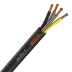 Titanex H07RN-F 2.5mm 4 Core Rubber Cable 500m