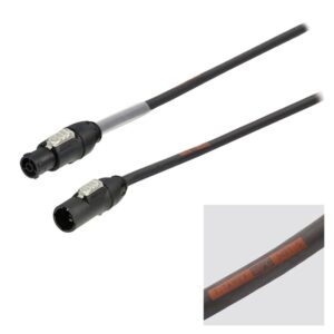 Elumen8 1m Neutrik powerCON TRUE1 TOP Cable - 1.5mm H07RN-F